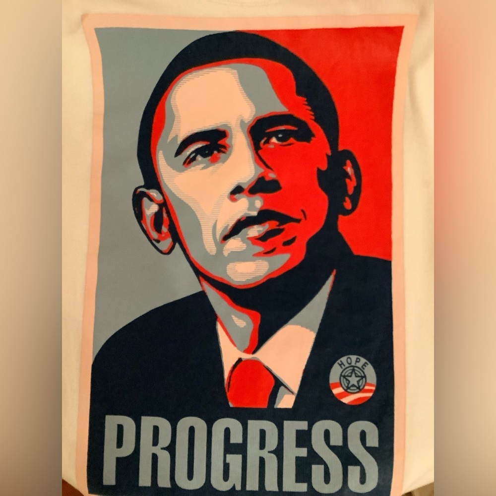 Sleeveless Obama T-shirt from American Apparel